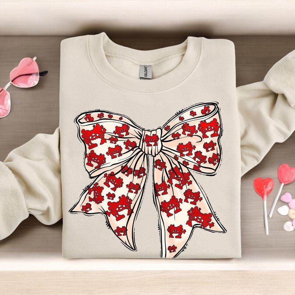 Valentines Day Heart Coquette Bow Vuitino Shirt Valentines Day Heart Coquette Bow Vuitino Shirt